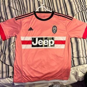 Pink Jeep Juventus Soccer Jersey